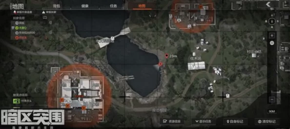 暗区突围游戏中撤离点长时间蹲守却未遇敌人现身
