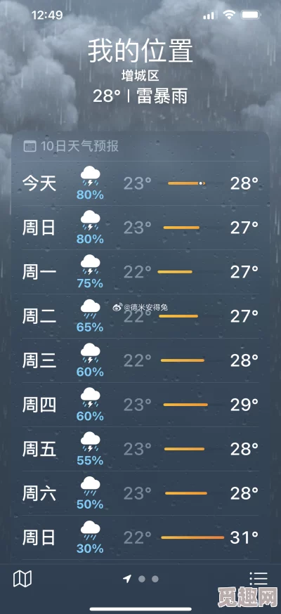 jul一078暴风雨…播放最新天气预报显示未来几天将有强降雨和雷暴天气